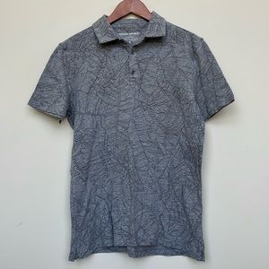 Banana Republic Palm Leave Pattern Polo